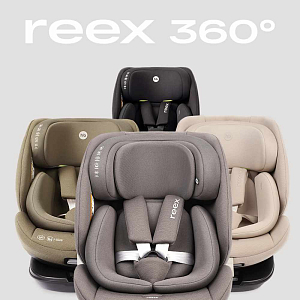 Автокресло Happy Baby "Reex", графитовое